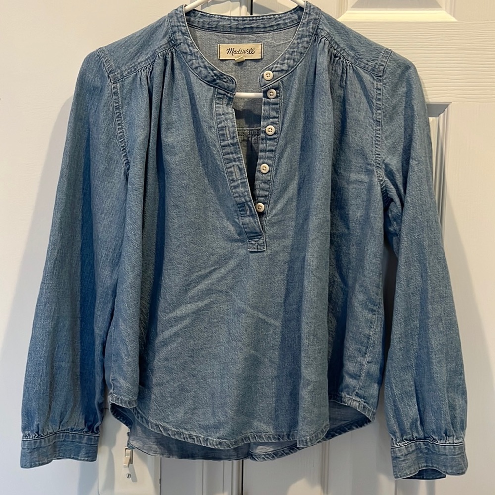 Madewell size small denim shirt
